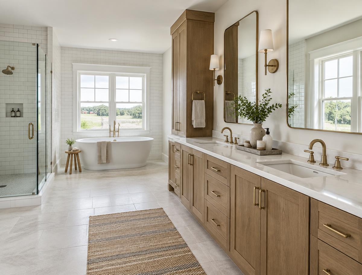 Bathroom Remodeling design inspiration, not a completed Northfield project